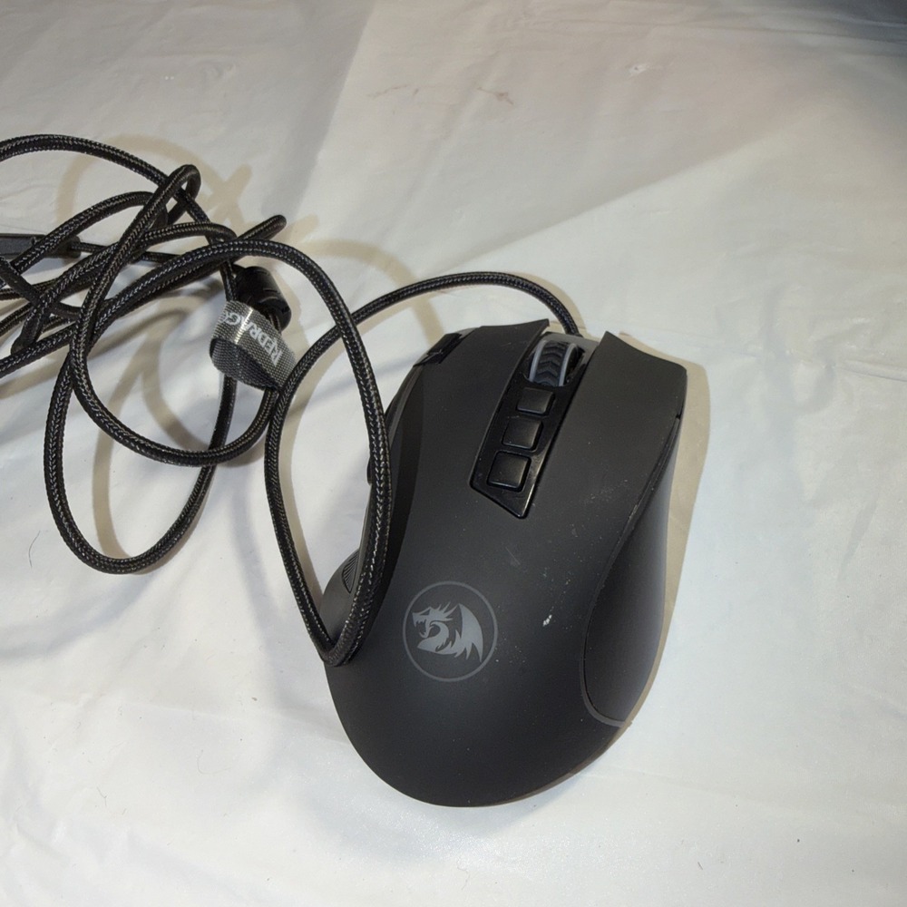 Redragon Predator M612-RGB Wired Gaming Mouse 8000 DPI Black RGB Backlit USB - Picture 2 of 6